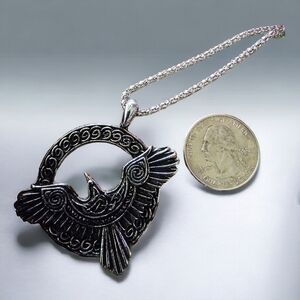 Celtic Raven Pendant Viking